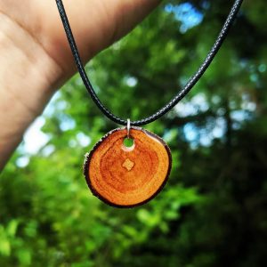 Kratom Wood Necklace